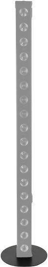 DNA MBP1 Base Vertical Operation Lighting Bar Round Steel Non-slip Feet 20x20x0.3 cm Floor Base for LED Bar DMX