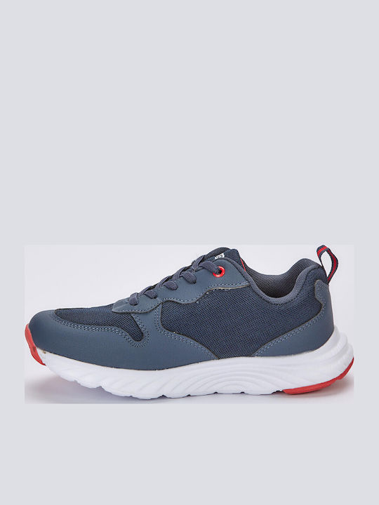 Dalvis Jr Kids Sports Shoes Running with Laces Gray
