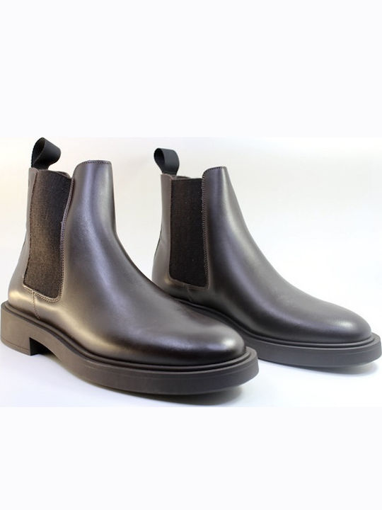 Leather Women's Chelsea Boots Brown