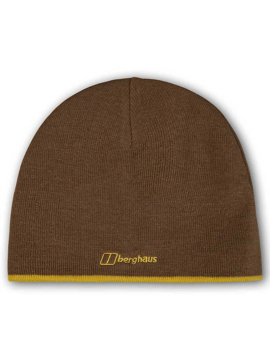 Beanie Unisex Σκούφος Πλεκτός σε Μπεζ χρώμα