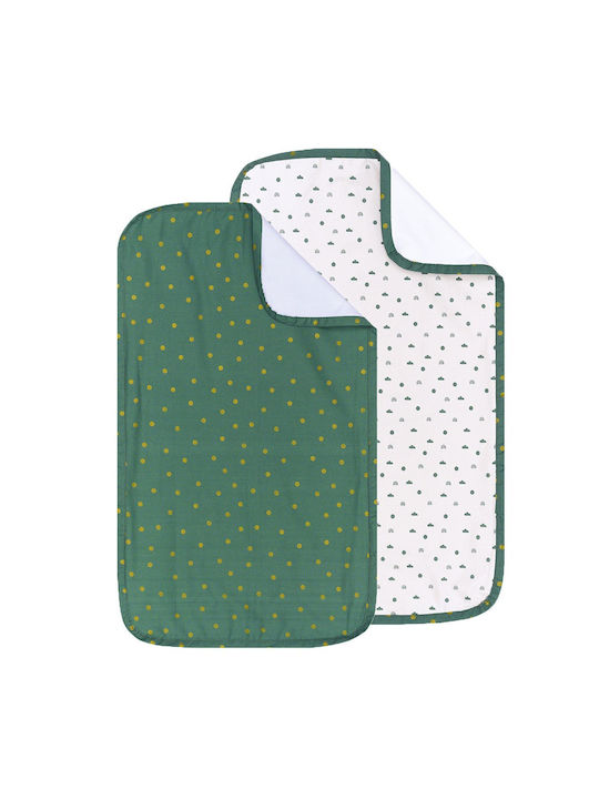 Kentia Picadily Baby Burp Cloth Multicolour 72x42cm. 2pcs