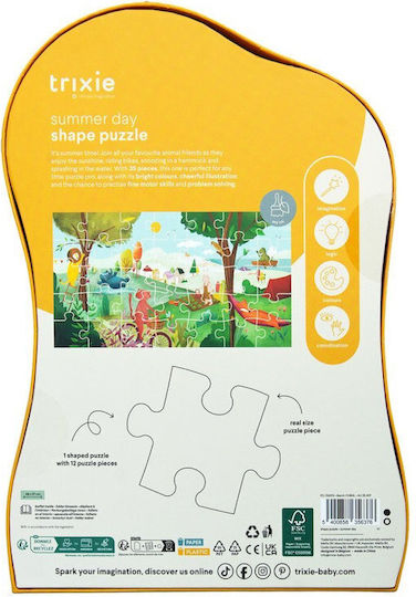 Trixie Formenpuzzle 35 Teile Summer Day