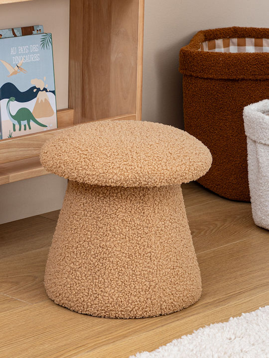 Hocker Teddy Gelb 27x27x27cm 1Stück