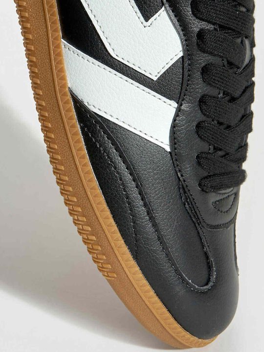 Logo Ανδρικά Sneakers Μαύρο