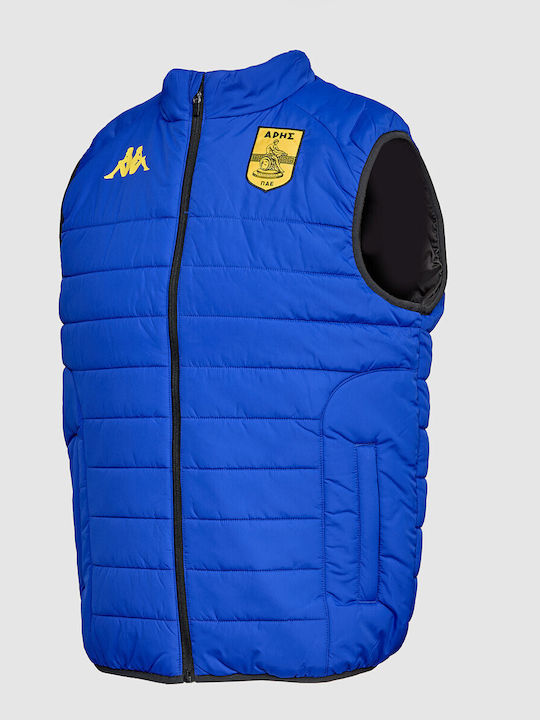 Mikelit Aris Fc Αμάνικο Μπουφάν Puffer Μπλε