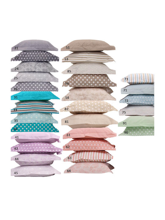 Anna Riska Duvet Crib Cotton Mix & Match Brown 110x150cm