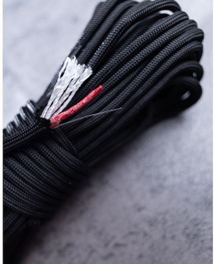Tac Maven Gordian 550 Firecord 50ft Rope 15 Meters 01-black-black