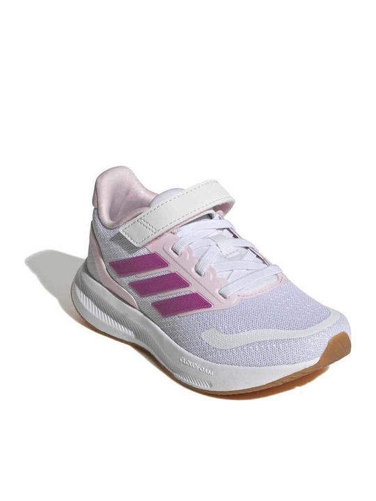 Runfalcon 5 El C Kids Sports Shoes Running with Hoop & Loop Closure Pink