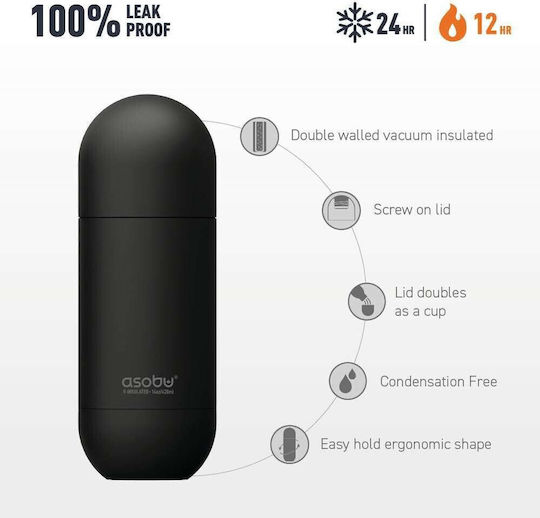 Asobu SBV30 Bottle Thermos Stainless Steel 420ml Multicolour