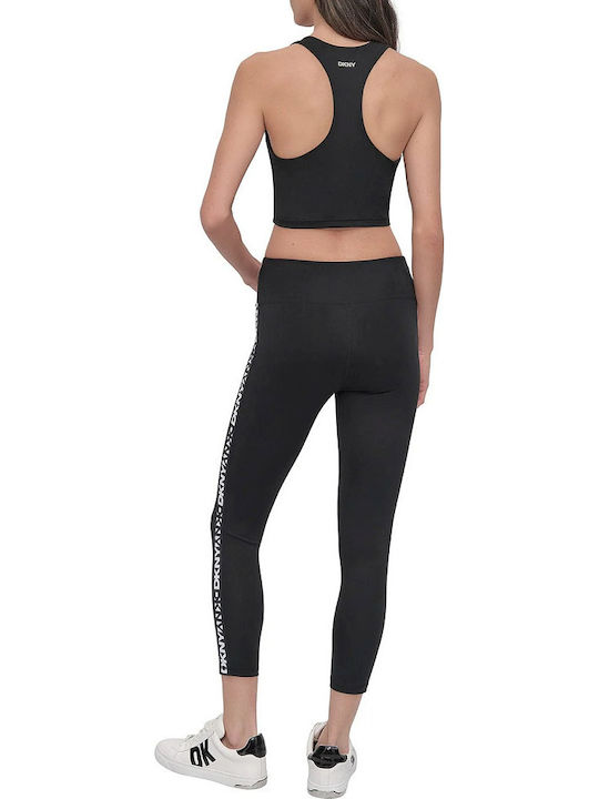 Women's Cropped Legging High Waisted Black