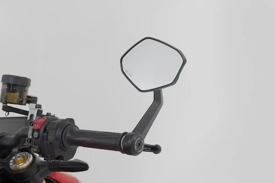 SW-Motech Motorradrückspiegel für Ducati Monster 2Stück Schwarz