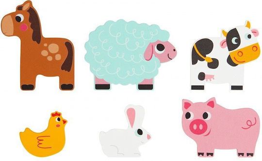 Holz Kinder Steckpuzzle Tooky Toys