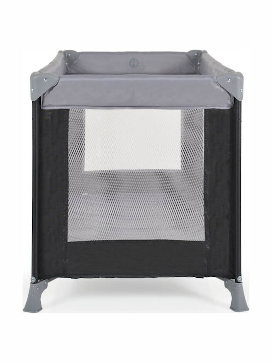 Moni Solo Playpen with Mattress Gray