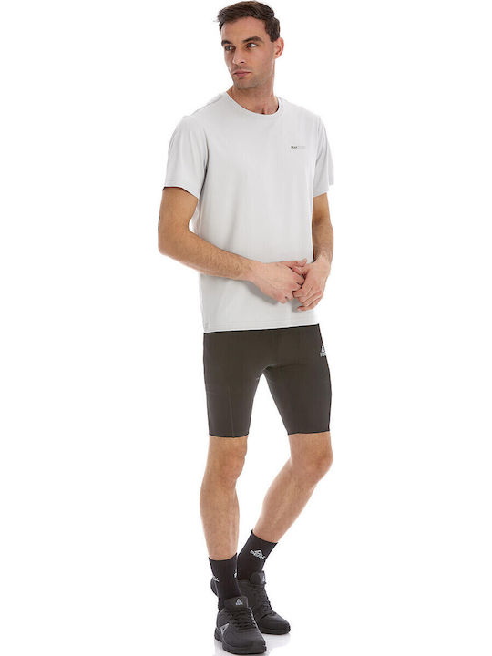 Αθλητικό T-shirt Γκρι
