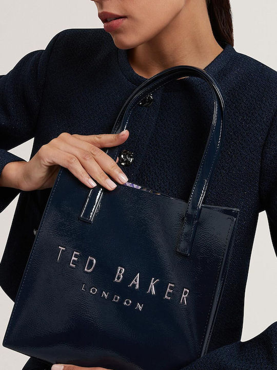 Icon Damentasche Schultertasche Blau