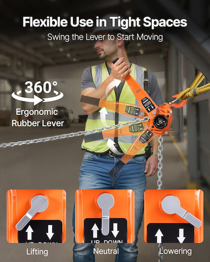 Vevor Lifting & Pulling Equipment for Weight Load up to 1.5t