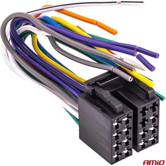 Amio Iso Plug 13 Pin Female 12v Up To 5a Cca Vehicle Electrical Installations 1 Pc 04441/am 04441/am 04441/am