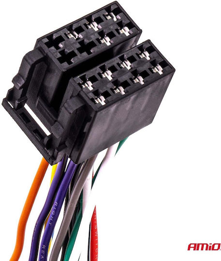 Amio Iso Plug 13 Pin Female 12v Up To 5a Cca Vehicle Electrical Installations 1 Pc 04441/am 04441/am 04441/am
