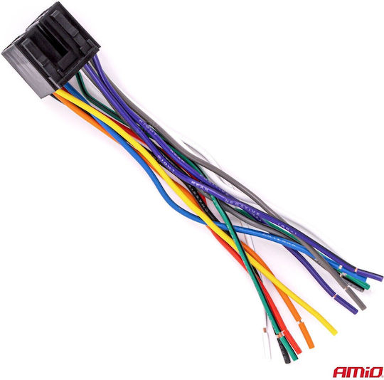 Amio Iso Plug 13 Pin Female 12v Up To 5a Cca Vehicle Electrical Installations 1 Pc 04441/am 04441/am 04441/am