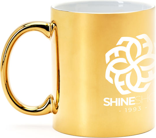 Zala Mug Ceramic Gold 350ml
