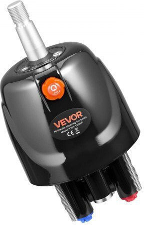 Vevor Hydraulic Steering Set 150 Hp Hydraulic Steering System for Marine Boat Steering Pump 6.9 Mpa 1000 Psi Double Lock Cylinder 6 M High Strength Hoses Use Single Station Single Engine