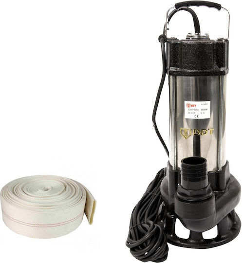 DDT Μονοφασική Αντλία Νερού 1500W