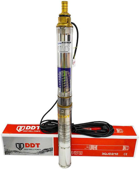 DDT Μονοφασική Αντλία Νερού 1.46hp