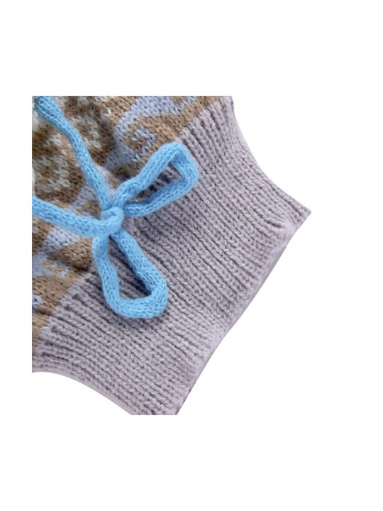 Pet Knitted Sweater Dog in Blue color XXL 22cm.
