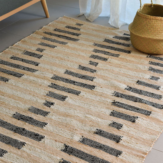 Ravelia Teppich Rechteckig Sommer Korbweide Beige