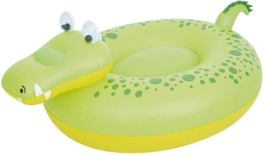 Jilong Kids' Inflatable Pool Mattress Crocodile Green 145x95cm