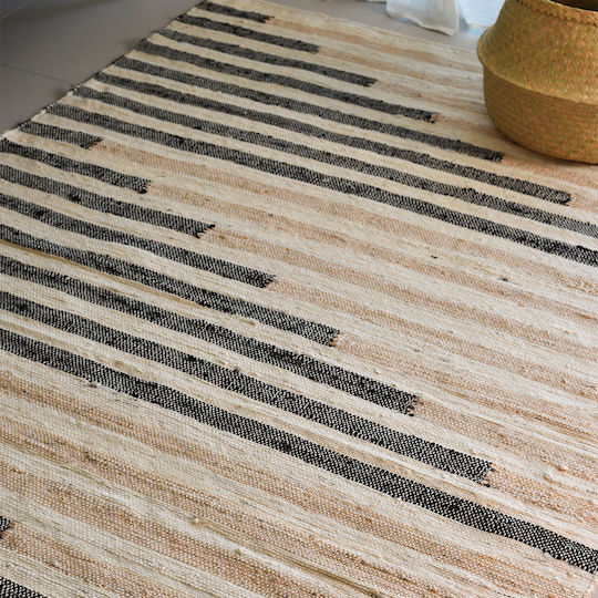 Ravelia Rug Rectangular Summer Wicker Black