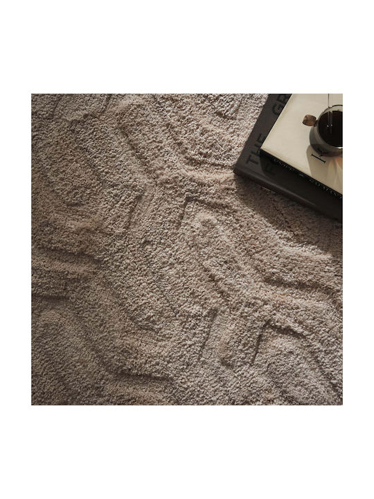 Gofis Home Soft Αντιολισθητικό Χαλί Ορθογώνιο Soft Brown 804/06 130x190cm