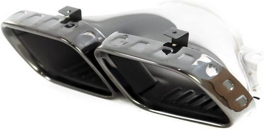 Exhaust Mufflers Mercedes-benz Gle Coupe C167 Suv W167 2019+ Piano Black 2 Double