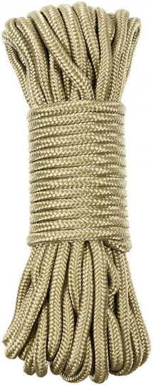 MFH Commando Rope Rope with Diameter 9mm and Length 15m Coyote 15m