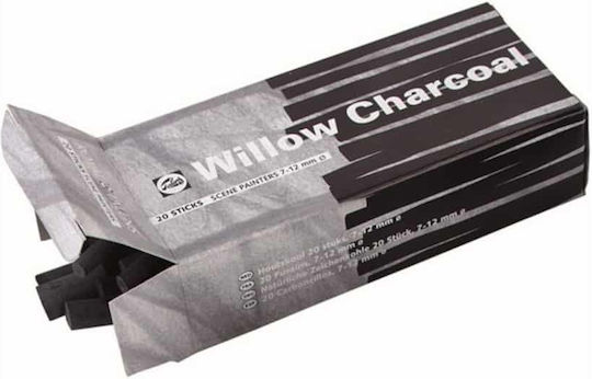 Charcoal Talens Medium 7-12mm Box 20 Pieces