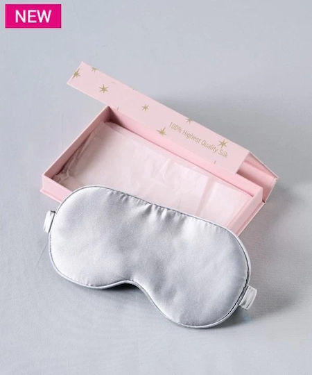 Kentia Stylish Silk Silk Sleep Mask 20x9cm Gray