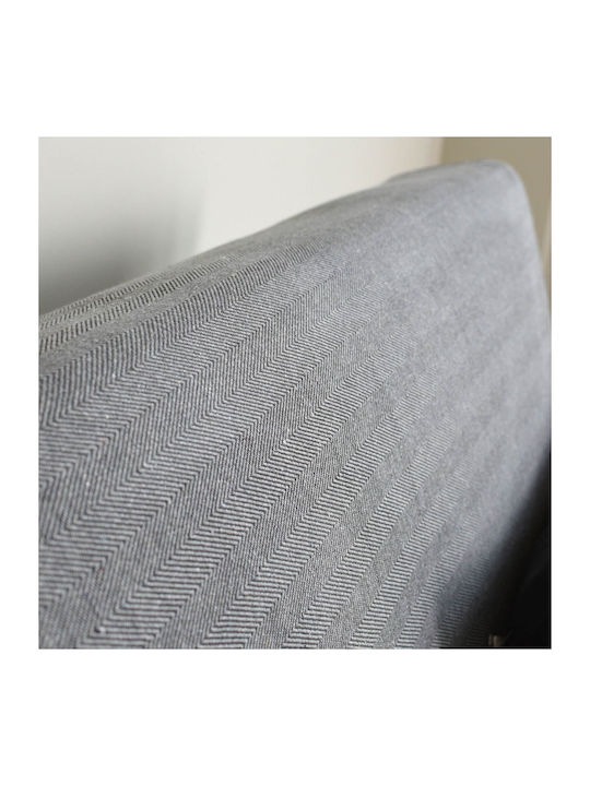 Ravelia Espiga Sofa Throw 2 Seater Knitted 180x240cm D Grey