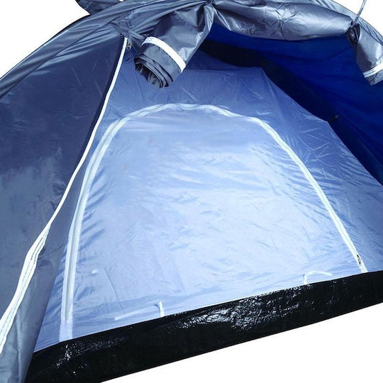 Dunlop Σκηνή Camping Igloo Μπλε για 2 Άτομα 210x150x120εκ.