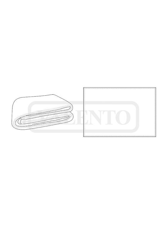 Valento Kinger Blanket Double 240x160cm White