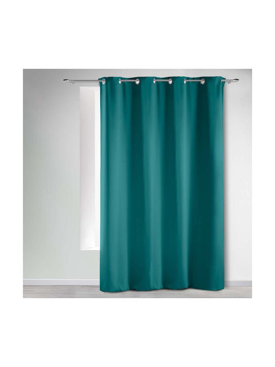 Curtain Blackout with Grommet Occult Blue 1612607 135x280cm