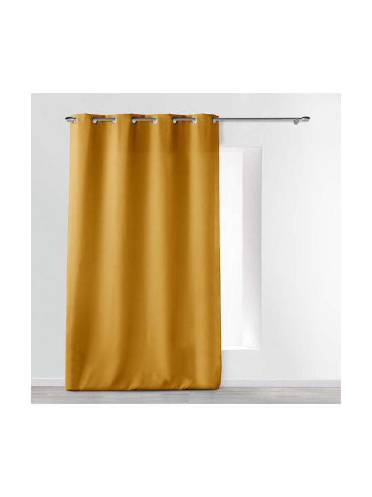 Curtain with Grommet Essentiel Yellow 1612631 140x280cm