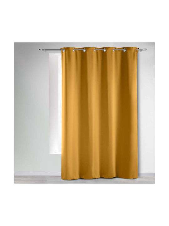 Curtain Blackout with Grommet Occult Yellow 1612615 135x240cm