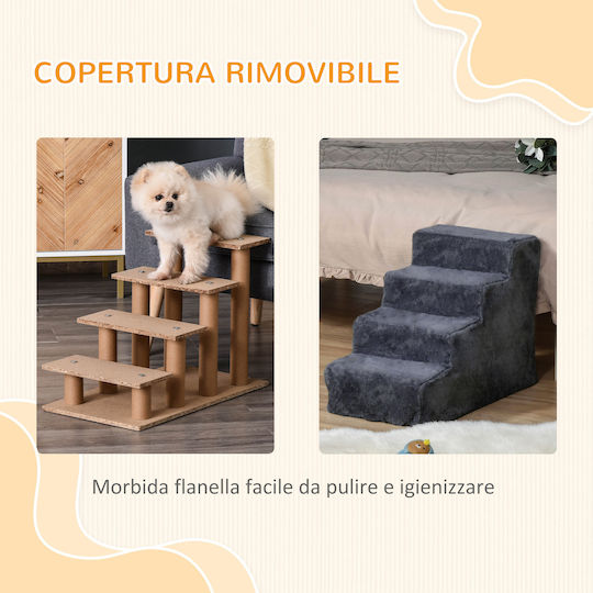 Scară Trepte Auto Pentru Câine Bronz