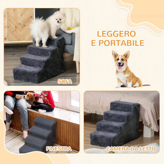 Scară Trepte Auto Pentru Câine Bronz