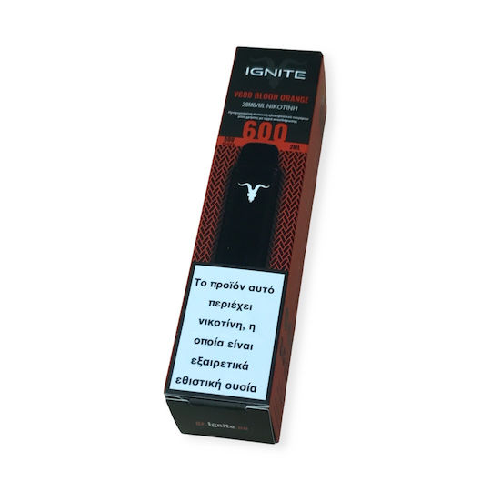 Ignite Disposable E-Cigarette Orange 2ml 20mg Orange