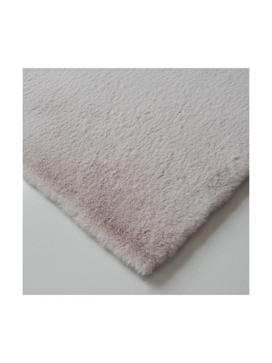 Newplan Puffy Modern Bedroom Rugs Set Pink 5-41-PF-T-FC19PINK-SET067(2x140,1x210) 3pcs
