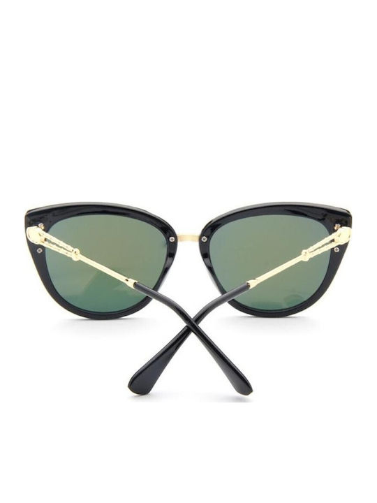 Unisex Sunglasses with Black Frame