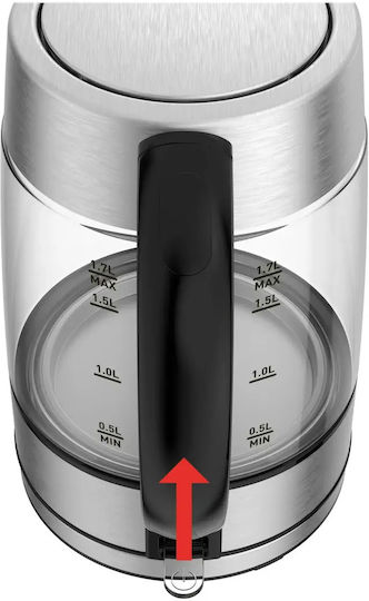 Tefal Βραστήρας 1.7lt 2400W Γκρι
