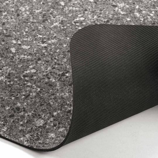 Bath Mat Microfiber L-c Granite 1802313 Anthracite 50x80cm