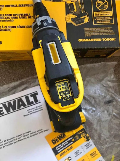 DEWALT DCF630N Κατσαβίδι Γυψοσανίδας Μπαταρίας Solo Brushless 18V